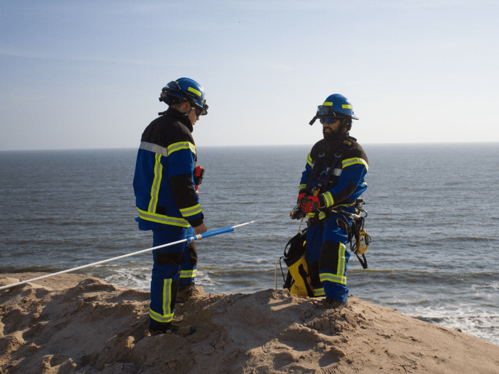 Instalación de líneas de vidas